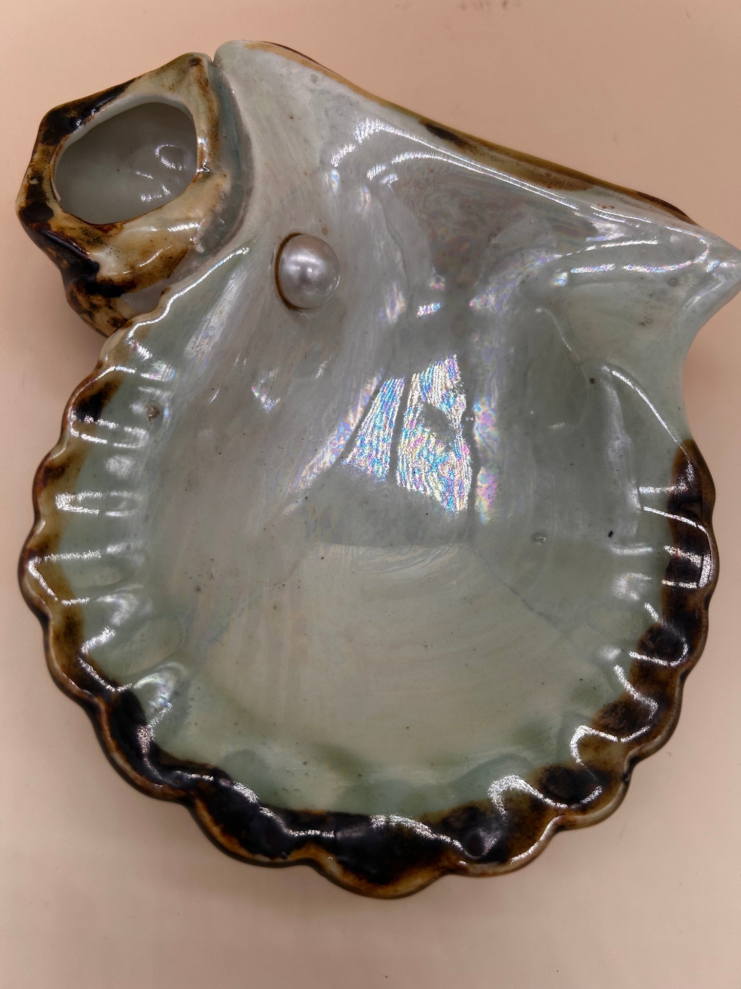 Coquillage céramique perle