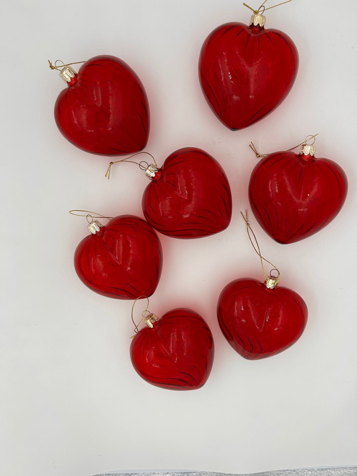 Boules de Noël cœur