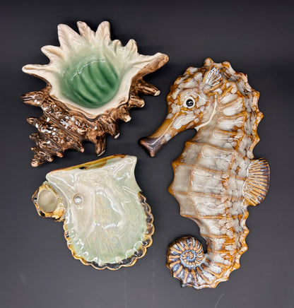 Coquillage céramique perle