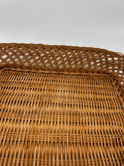 Panier rotin rectangle