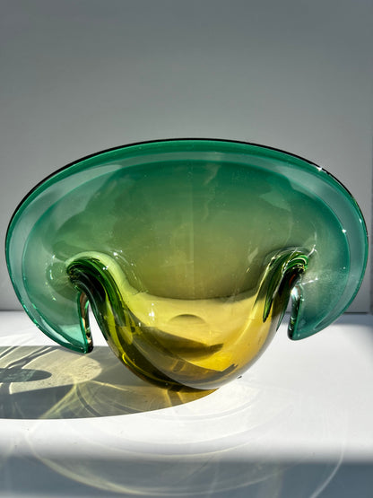 Vide Poche Palourde Murano Vert