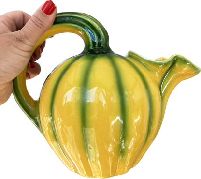 Pichet barbotine Melon Longchamps