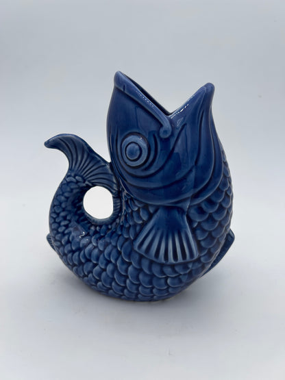 Pichet poisson céramique
