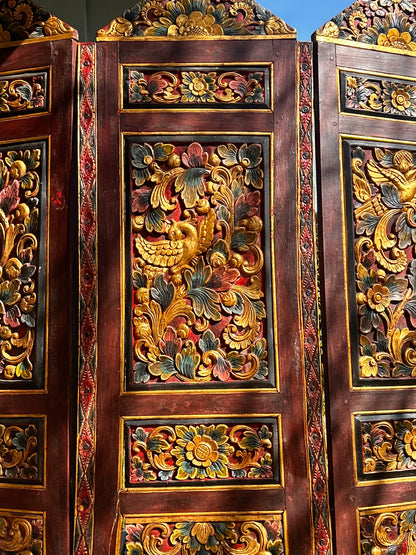 Paravent ancien Indonésien
