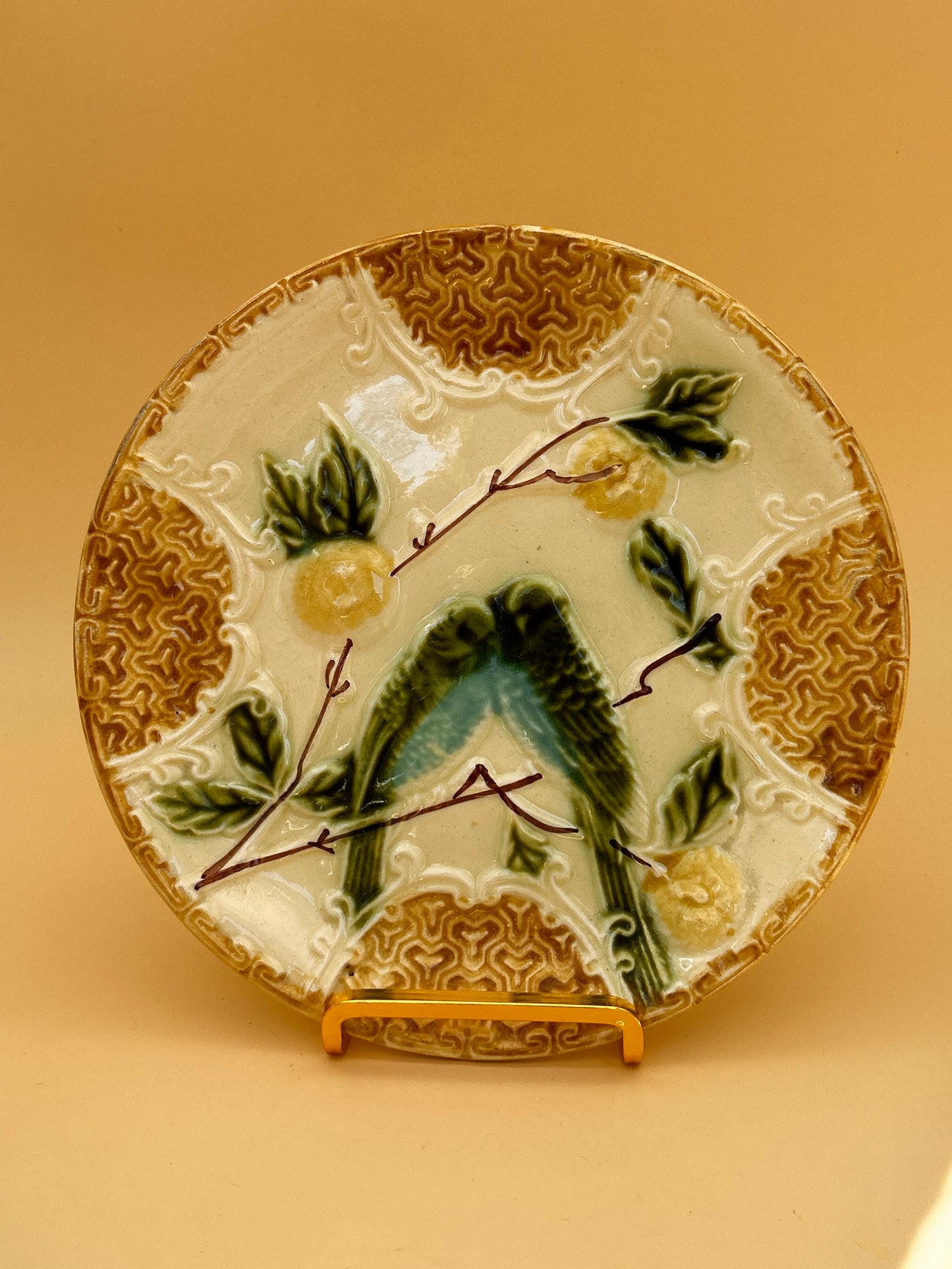 Duo assiettes perruches