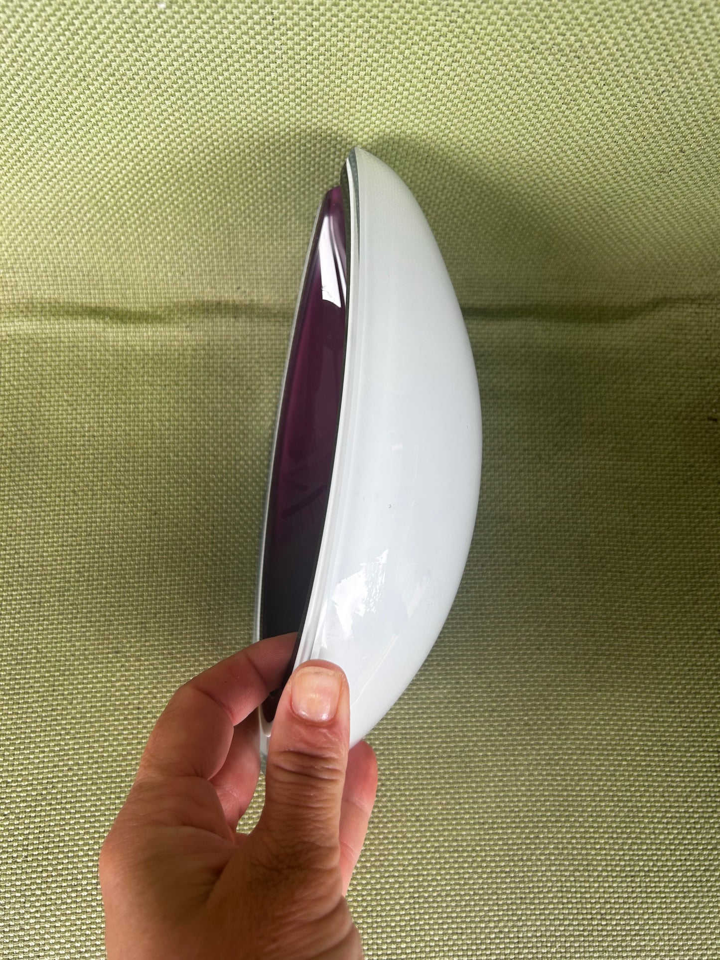 Vide poche murano violet