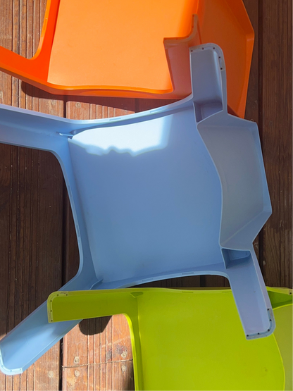 Lot chaises vintages enfants