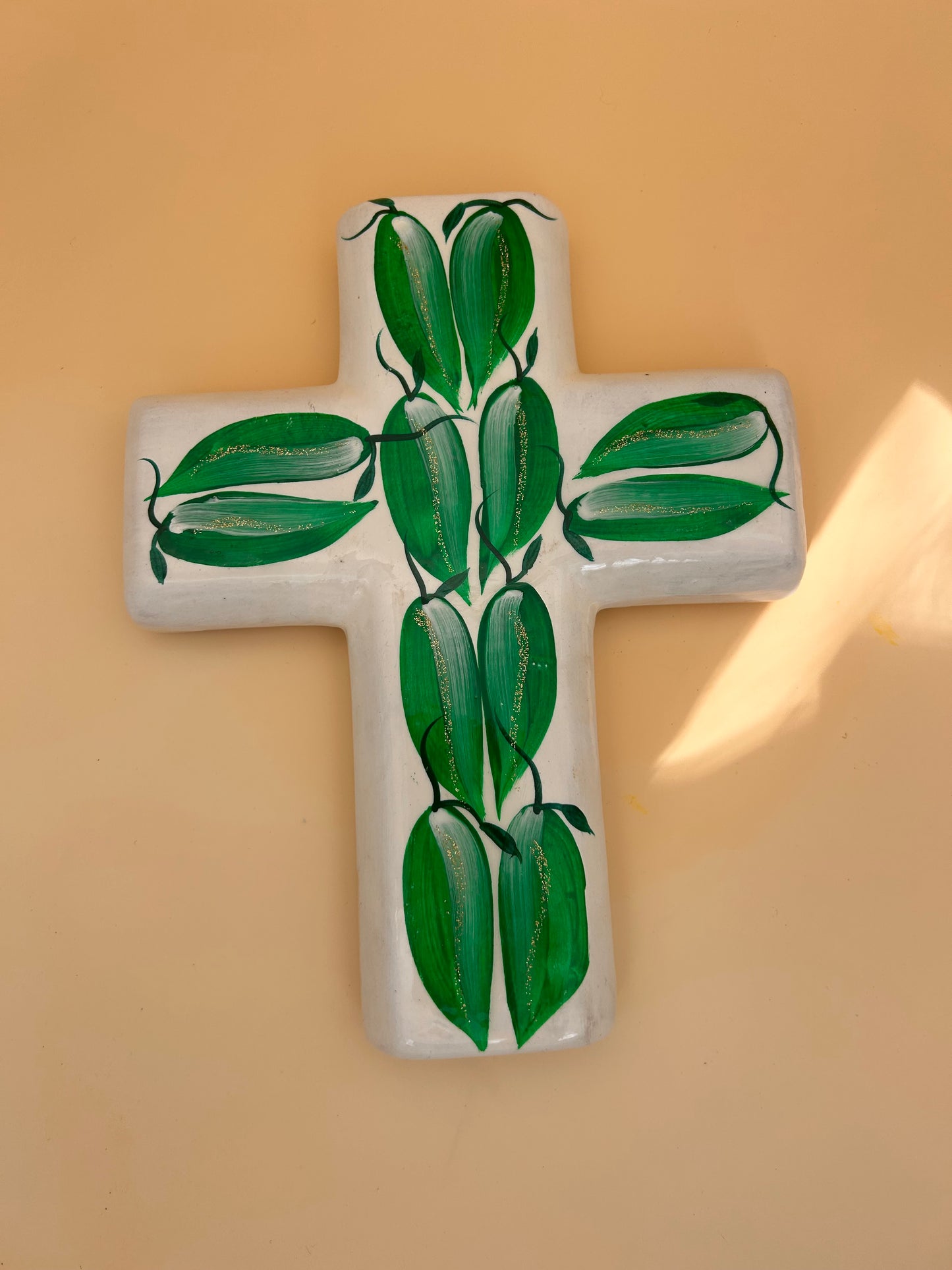 Croix céramique mexicaine