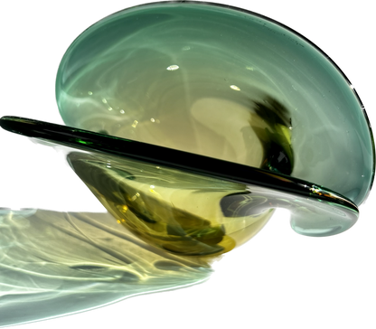 Vide Poche Palourde Murano Vert