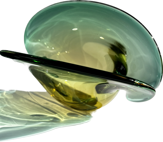 Vide Poche Palourde Murano Vert