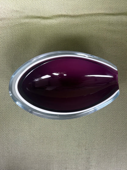 Vide poche murano violet