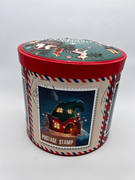 Décoration noël boîte vintage