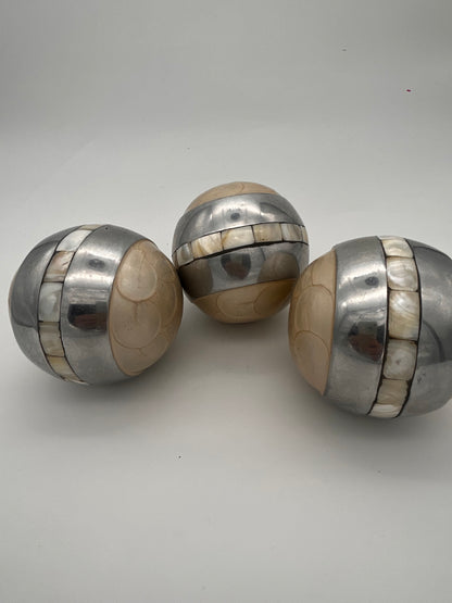 Plateau noël nacre véritable