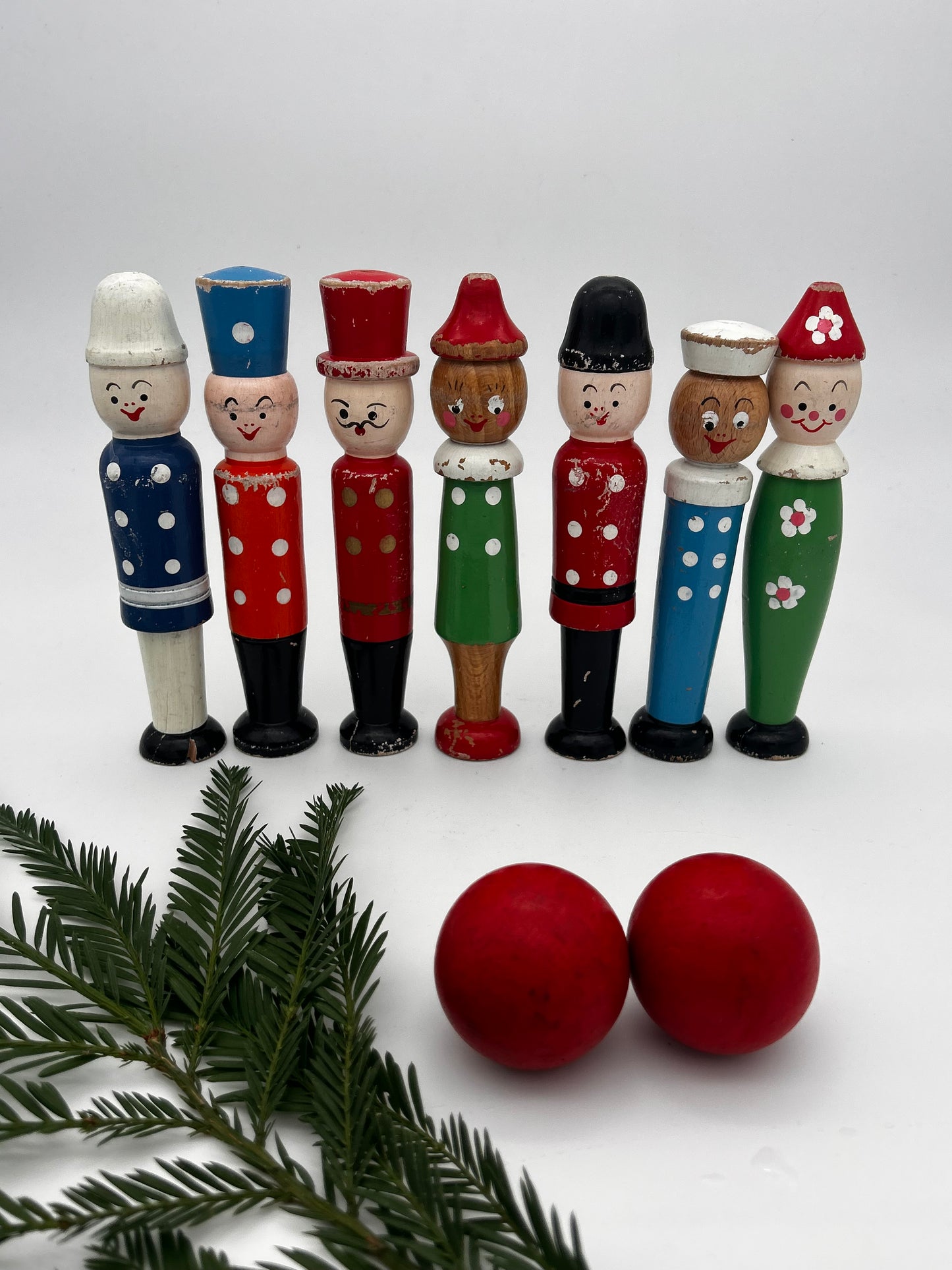 Jeu de quille vintage