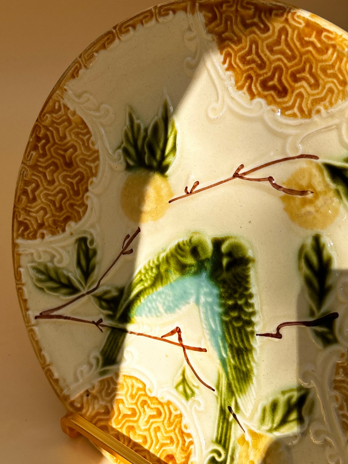 Duo assiettes perruches