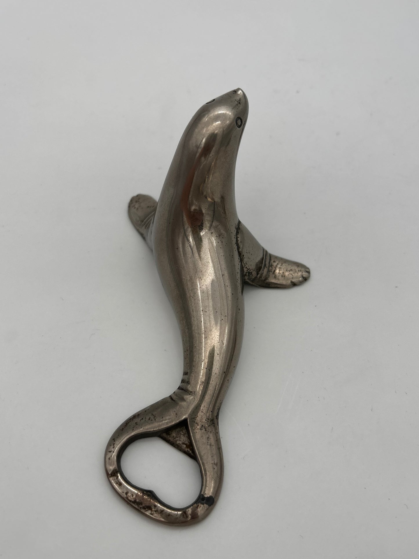 Décapsuleur otarie argent