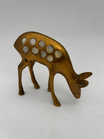 Biche laiton et nacre