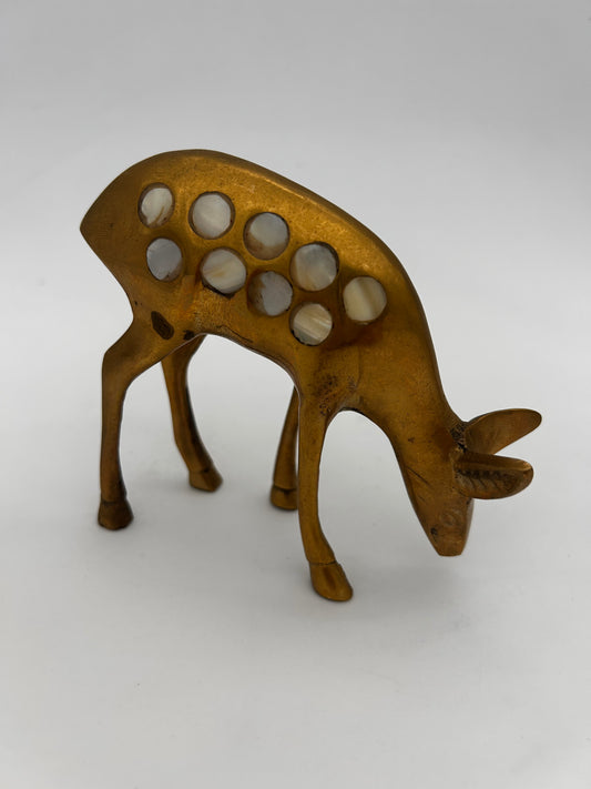 Biche laiton et nacre