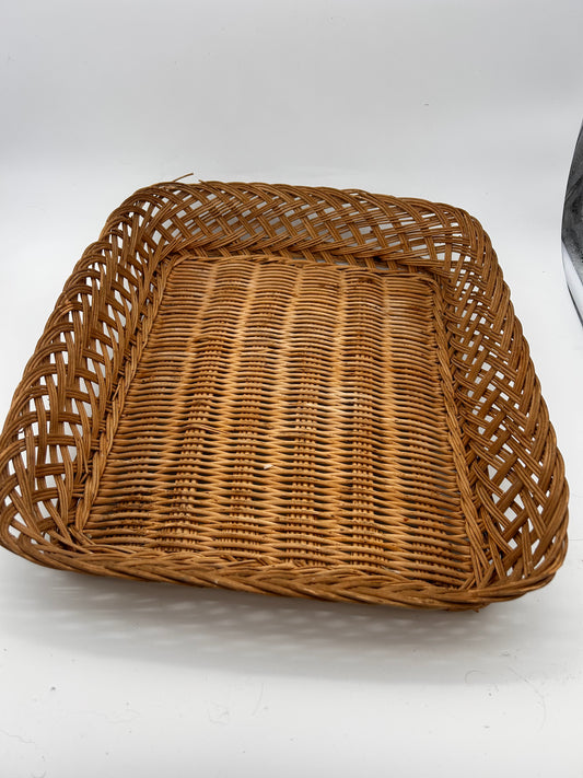 Panier rotin rectangle