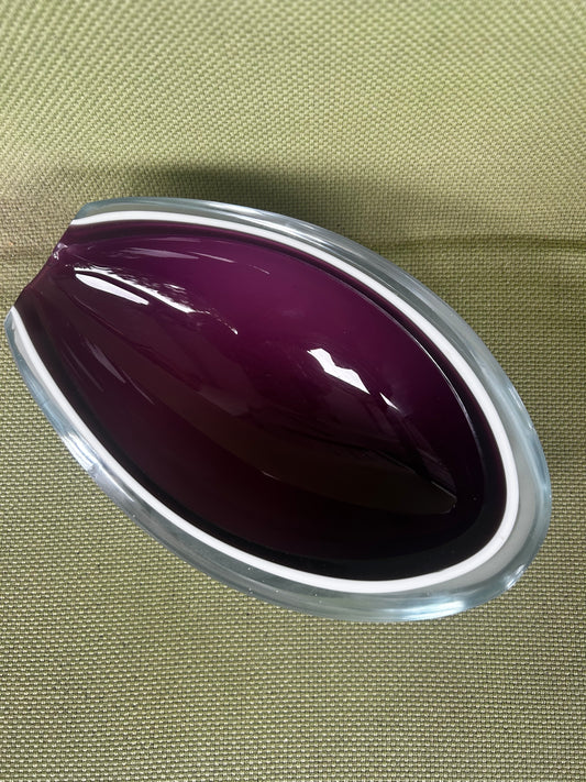 Vide poche murano violet