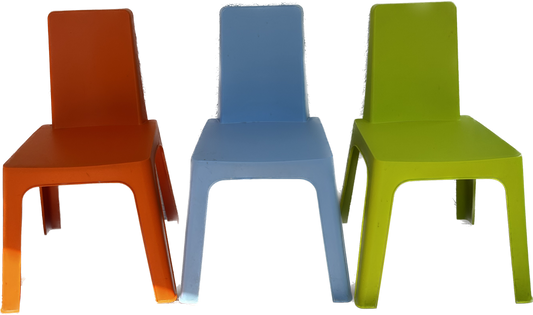 Lot chaises vintages enfants