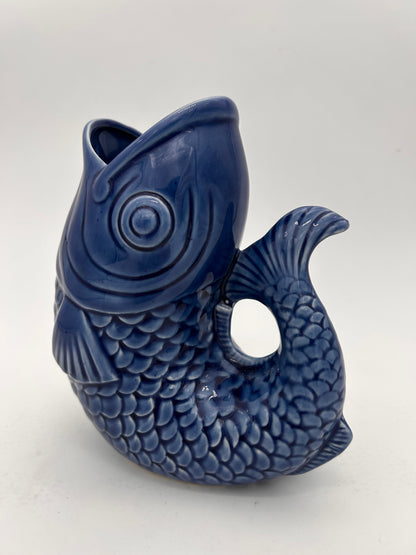 Pichet poisson céramique