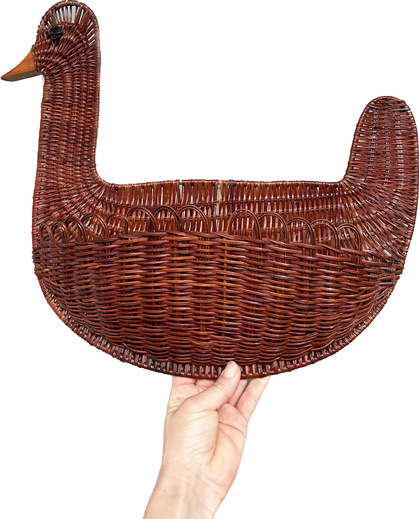 Suspension Poule rotin