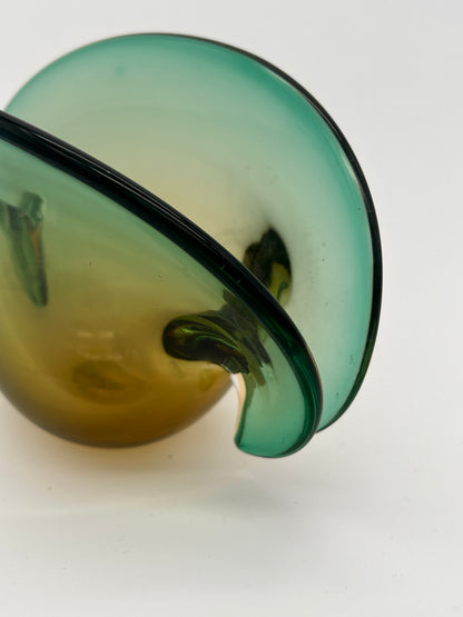 Vide Poche Palourde Murano Vert