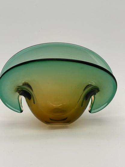 Vide Poche Palourde Murano Vert