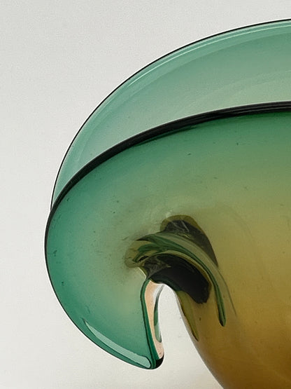 Vide Poche Palourde Murano Vert