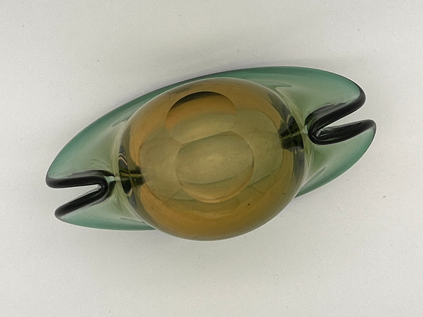 Vide Poche Palourde Murano Vert