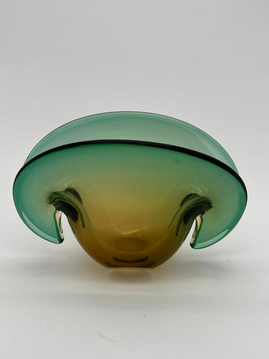 Vide Poche Palourde Murano Vert