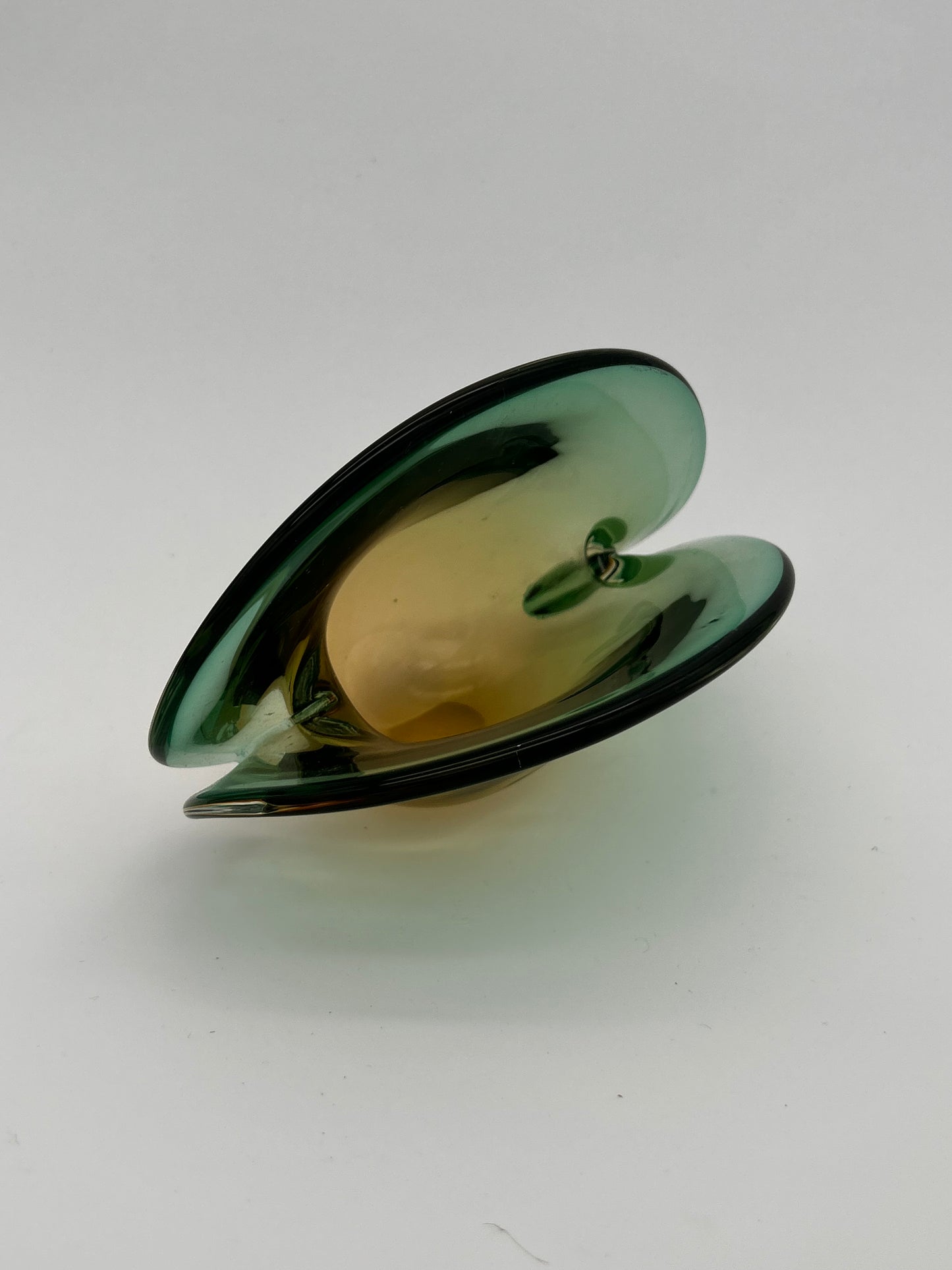 Vide Poche Palourde Murano Vert