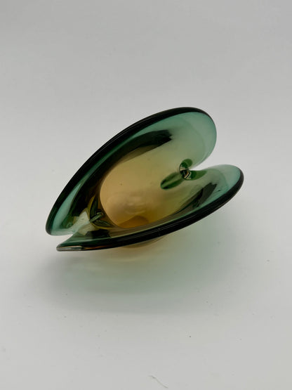Vide Poche Palourde Murano Vert