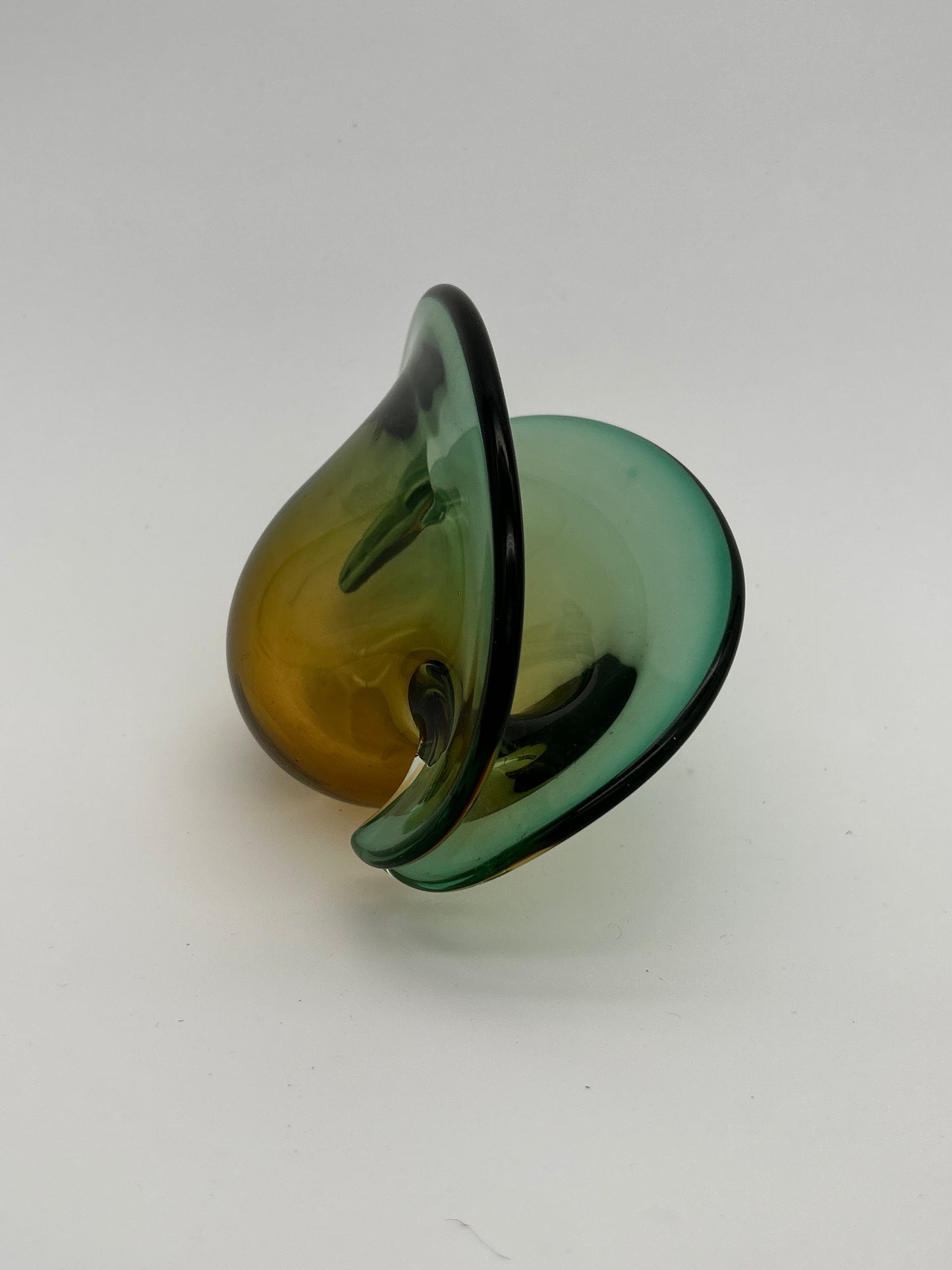 Vide Poche Palourde Murano Vert