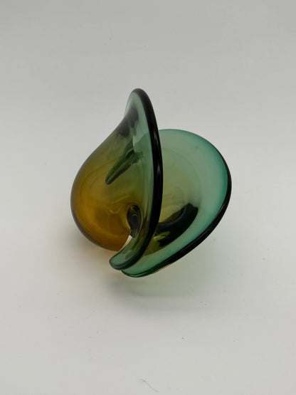 Vide Poche Palourde Murano Vert
