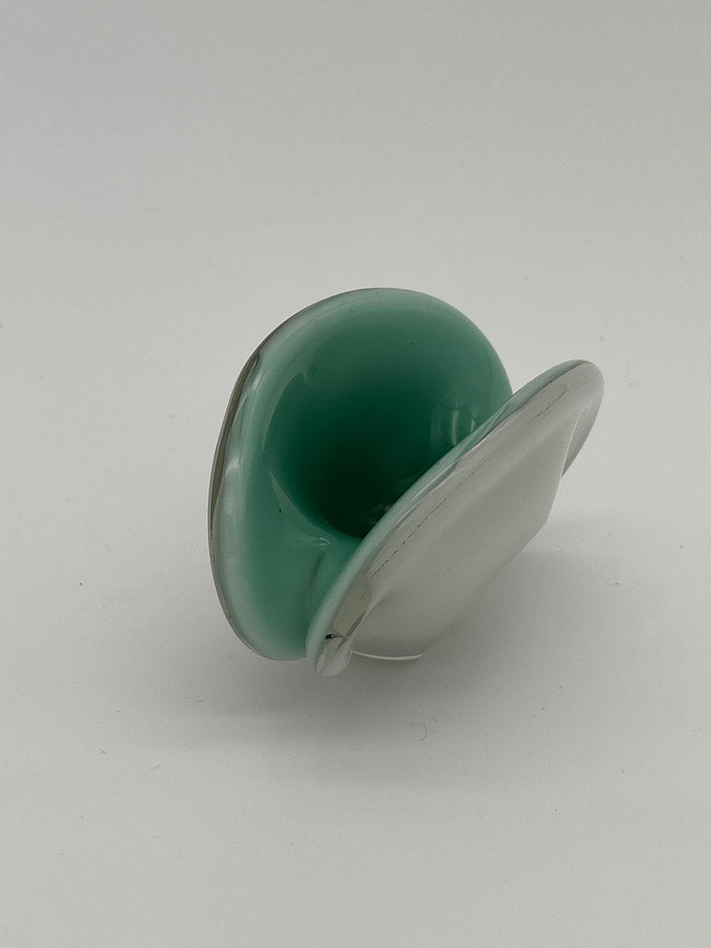 petit vide poche Murano palourde couleur menthe