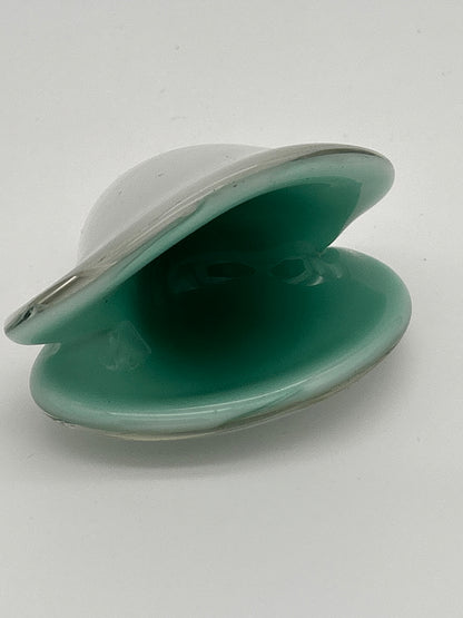 petit vide poche Murano palourde couleur menthe