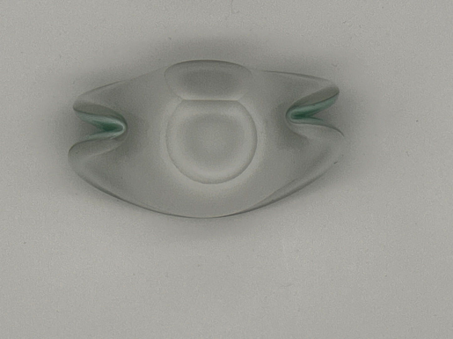 petit vide poche Murano palourde couleur menthe