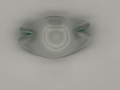 petit vide poche Murano palourde couleur menthe