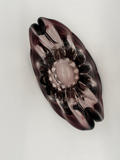 vide poche Murano palourde violet