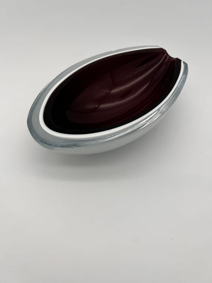 Vide poche murano violet