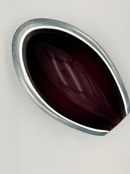 Vide poche murano violet