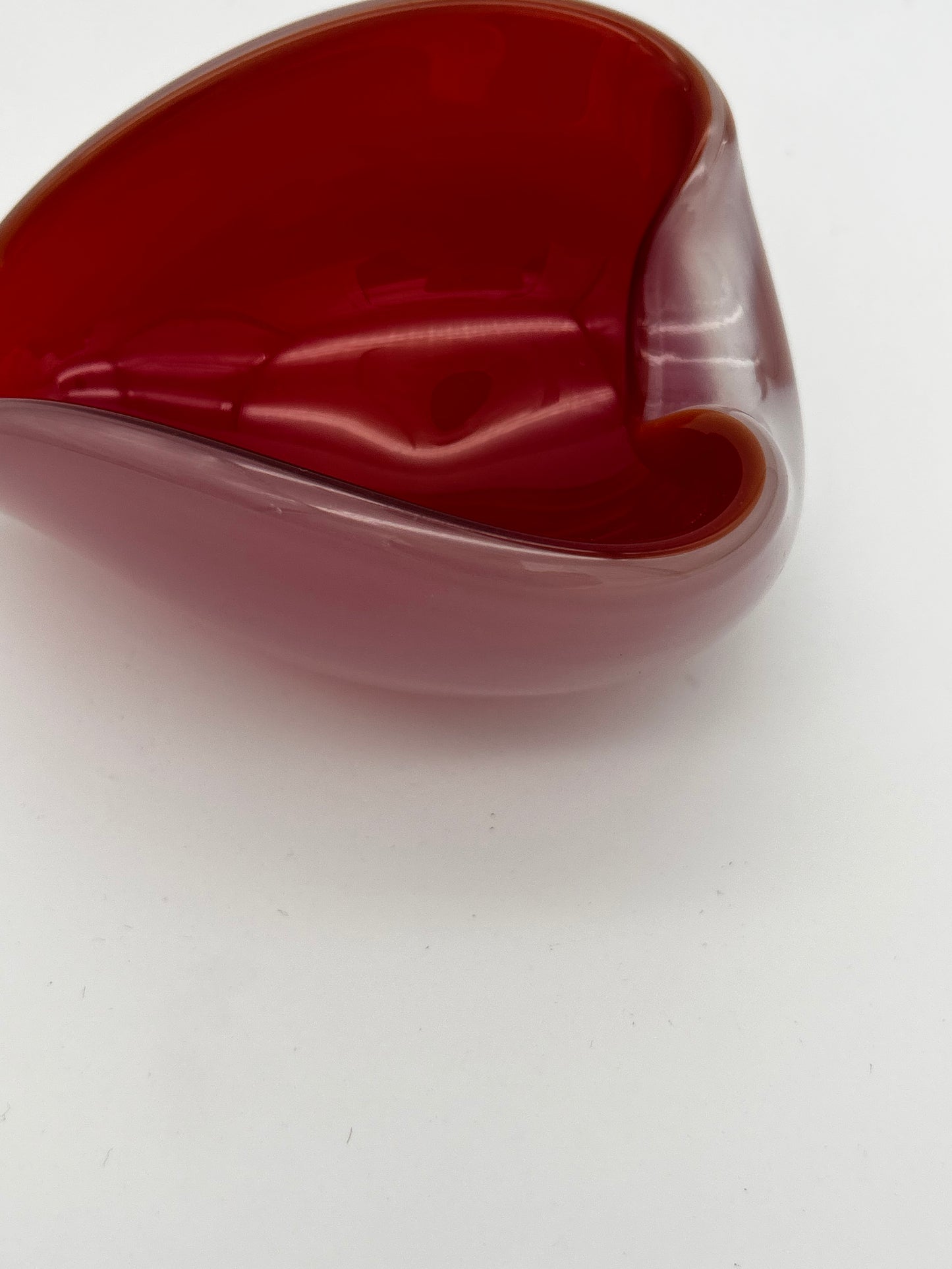 vide poche coeur murano