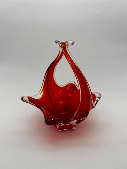 Vide Poche Murano Rouge
