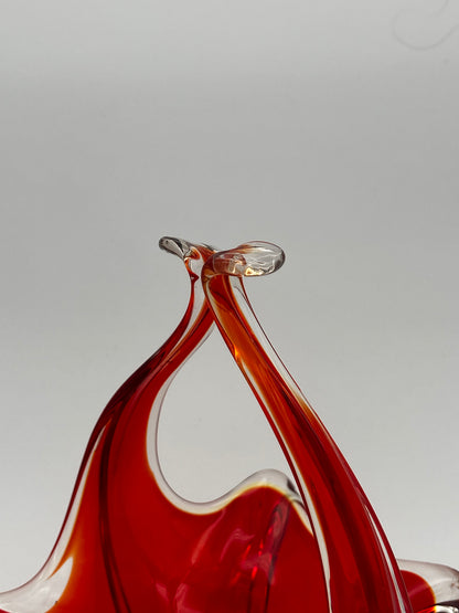 Vide Poche Murano Rouge