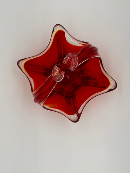 Vide Poche Murano Rouge