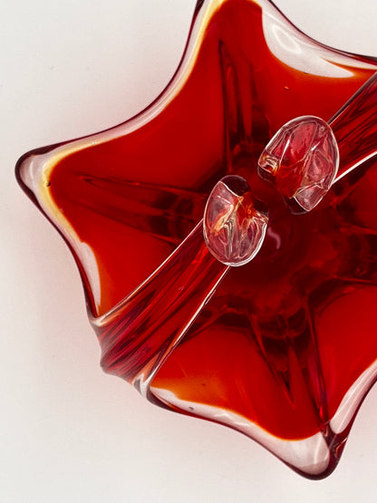 Vide Poche Murano Rouge