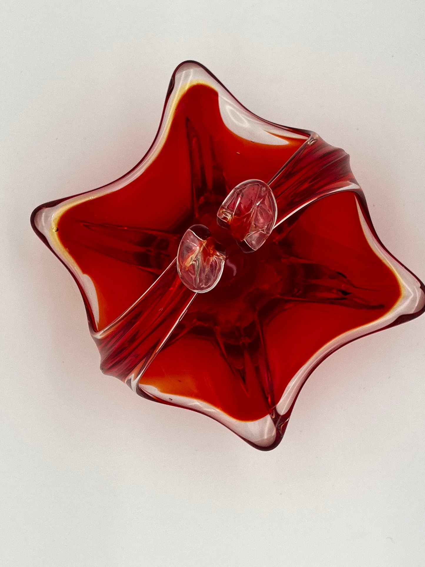 Vide Poche Murano Rouge