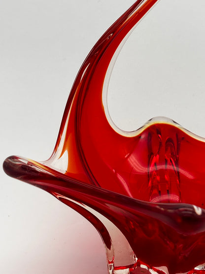 Vide Poche Murano Rouge